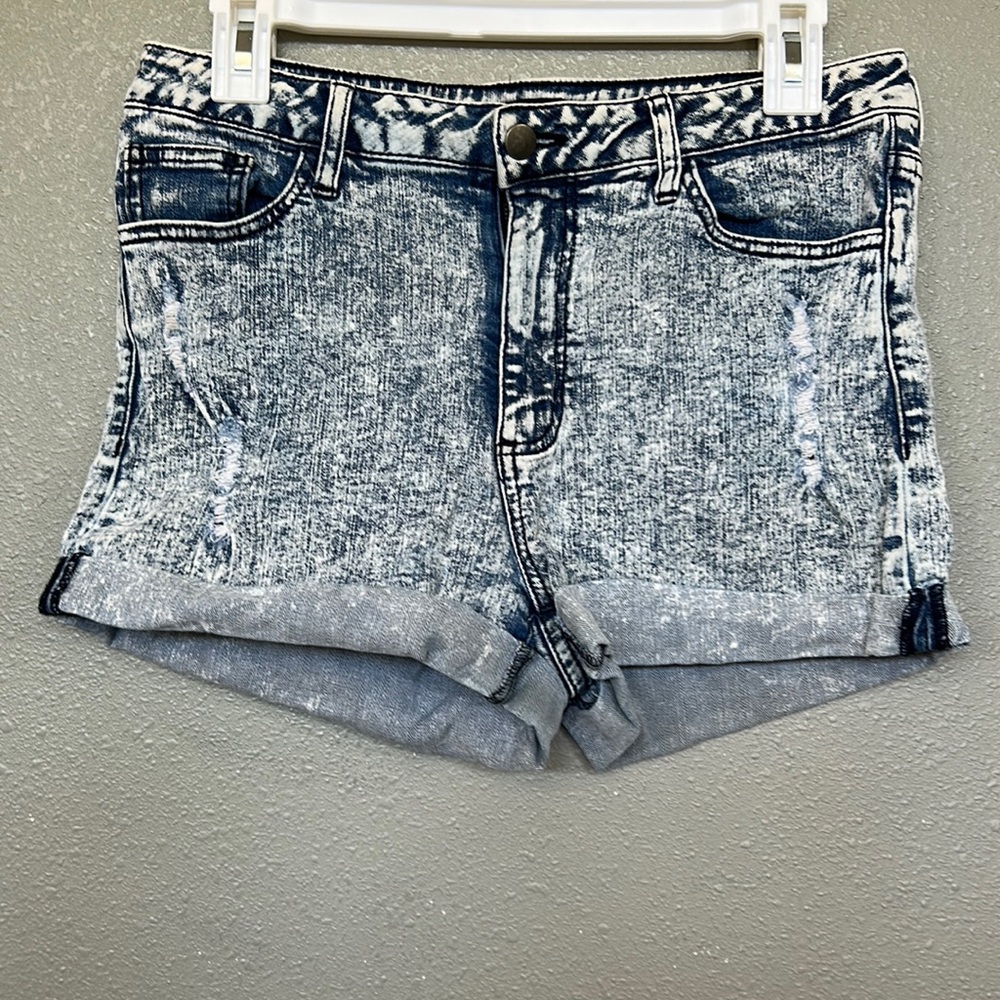 Acid washed jeans, shorts, Size 29
